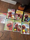 Lot Of 7 Sesame Street Dvds Including Elmos Saves Christmas, Potty , Songs