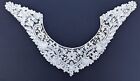 ANTIQUE VICTORIAN 19TH C HAND MADE DUCHESSE LACE COLLAR FOR DRESS
