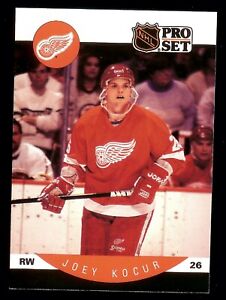 1990-91 Pro Set #73 Joey Kocur rookie Detroit Red Wings