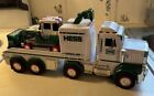 2013 Hess Oil Company Toy Truck & Tractor Lights & Sounds & Tracked Loader WORKS