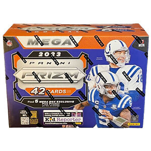✅ 2023 Panini Prizm Football NFL (42 Cards Mega Box) Find Autos CJ Stroud