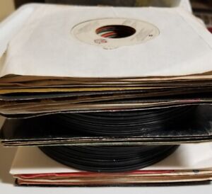 LOT OF 50 45 RPM Records~ FREE SHIPPING! GENRES ROCK, POP, COUNTRY,SOUL 50S-90'S