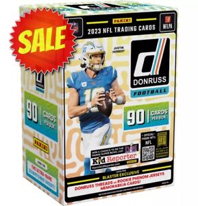 2023 Panini Donruss Football NFL Cards (Blaster Box or Cello Pack) NEW Sealed