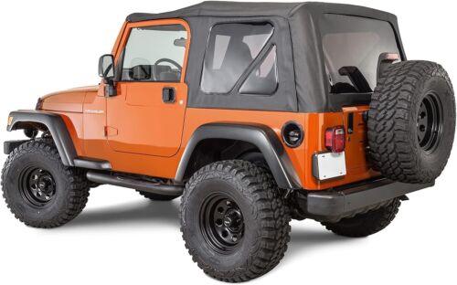 Convertible Soft Top Roof Fits 1997-2006 Jeep Wrangler TJ - No Upper Door Skins (For: Jeep TJ)