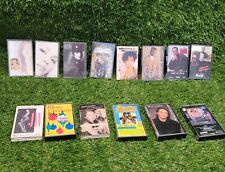 vintage cassette tape lot Michael Jackson,  Whitney Huston, Bobby Brown and more