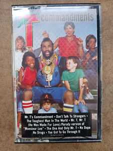 Mr. T Commandments Rap Hip Hop Synth 80s Cassette Tape Rare!
