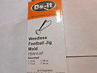 3318 DO-IT Weedless Football Jig Mold 1/4 - 3/4 oz Free Shipping