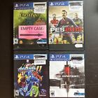 Lot of 4 PlayStation 4 PS4 Video Games.  Ex Library, Tested