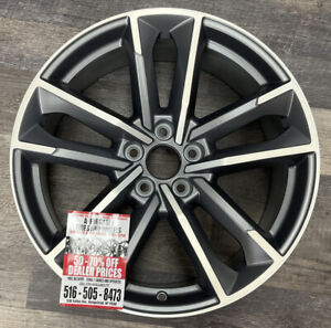 Audi S5 A5 2018 - 2023 59072 OEM wheel rim 19 x 8.5 CNC Med Charcoal