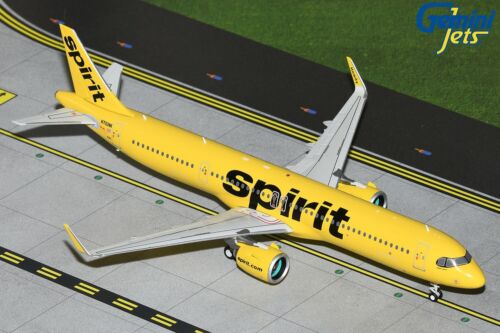 Spirit Airlines Airbus A321neo N702NK Gemini Jets G2NKS1254 Scale 1:200 IN STOCK