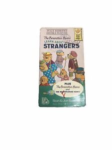 BERENSTAIN BEARS Learn About Strangers VHS Video Tape 1988 Disappearing Honey