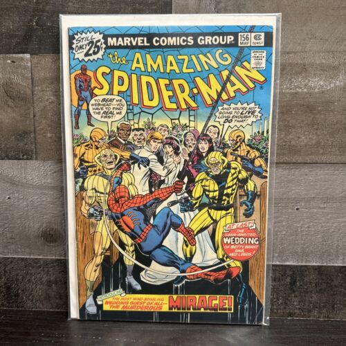 The Amazing Spider-Man #156 VF/NM Marvel (1976) Key 1st Mirage COMBINED SHIPPING
