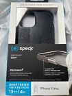 Speck Presidio Grip Case For iPhone 11 PRO MAX ONLY (6.5-INCH) - Black / Black