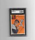 1954 TOPPS TED WILLIAMS CARD #1 SGC GRADED 2.5 GD+