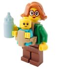 NEW LEGO MOM with Baby in Carrier MINIFIG LOT minifigure city town female figure