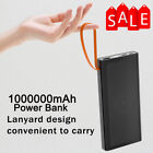 1000000MAh Portable Battery Bank with Flashlight, Tablet Charger and Phone USA