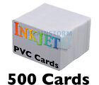500 High-Quality Inkjet PVC Cards - For Epson & Canon Inkjet Printers