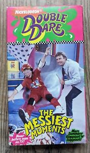 New Listing1988 Nickelodeon Double Dare: The Messiest Moments VHS! Rare, Hard To Find!