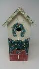Gorgious Custom Painted Birdhouse By Robins House 1994/95 Signed Robin Tennett