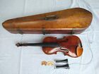 Jofephus Antonius Laske 1793 Prague Label Estate Violin Vtg Antique Cremona Case