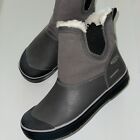 KEEN Gray Boot Sneaker Womans Size 10 Sherpa Lined Waterproof Insulated Winter