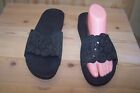 FitFlop Womens 500-101 Black Slide Slip On Comfort Sandals Sz 9