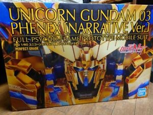 Used Mobile Suit Gundam Narrative PG Unicorn Gundam03 Phenex Narrative Ver. Mode