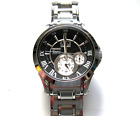 Sekio Premier Kinetic Perpetual Triple Calendar Black Dial  Men's Watch-SNP021