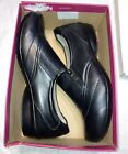 Naturalizer Size 12ww BLACK Loafer Shoes Leather Women Clarissa NEW
