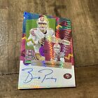 Brock Purdy 2023 Spectra Retrospect On Card Auto - Neon Pink 15/15 Bookend 49ers