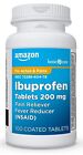 Ibuprofen Tablets 200 mg, Pain Reliever/Fever Reducer, 100 Count-Fast Shipping💕