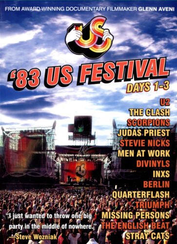 '83 US FESTIVAL: DAYS 1-3 NEW DVD