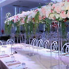 10 Pcs Acrylic Flower Stand Wedding Centerpiece Tall Vase Bouquet Backdrop Vase
