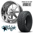 (4) 22x10 American Force SS8 Independence Wheels 35