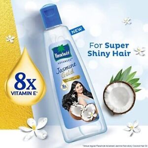 Parachute Advansed Jasmine Gold Coconut Hair Oil with Vitamin E for Super Shiny
