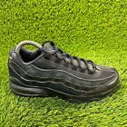 Nike Air Max 95 Womens Size 8.5 Black Athletic Running Shoes Sneakers 307565-055