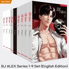 BJ Alex English Edition Vol 1-9 Webtoon Manga Book Lezhin Comics Original BL