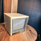 Vintage ZENITH Space Command 1989 SE0921A Portable TV CRT Gaming Monitor WORKS!