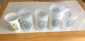 MASTERS AUGUSTA NATIONAL GOLF CLUB PLASTIC BEVERAGE CUP '06, '10, '11, '15, '18