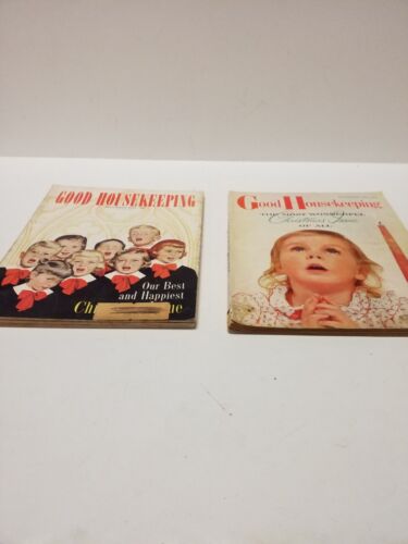 Vintage Good Housekeeping  Magazines- Dec. '1950' and '1951'