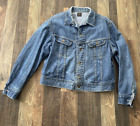 Vintage Lee 101-J union Sanforized Denim Jacket Made in USA size 50 Regular