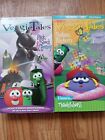 2 Veggie Tales VHS tapes, Madame Blueberry and Rack Shack and Benny lot of 2