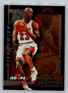 1997-98 Skybox NBA Hoops Michael Jordan Dish N Swish #5 Chicago Bulls