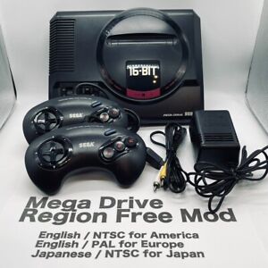 SEGA MEGA DRIVE Genesis HAA-2510 Console REGION FREE Choose Controller Quantity