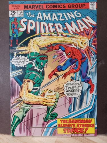 AMAZING SPIDER-MAN #154 MID GRADE FINE MARVEL COMICS