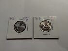 2004 P & D Wisconsin State Quarter Set  CHBU Uncirculated from US Mint Bag