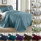 Chezmoi Collection 3-piece Oversized Quilt Bedspread Coverlet Set (10 Colors)