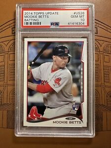 New Listing2014 Topps Update MOOKIE BETTS Flagship Rookie RC #US26 PSA 10 Gem Mint