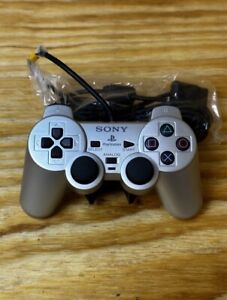 PlayStation 2 DualShock 2 Wired Controller SCPH-10010 Silver OEM - Never Used