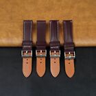 Burgundy Watch Band Quick Release Men Leather Watch Strap Handmade Classic Gift